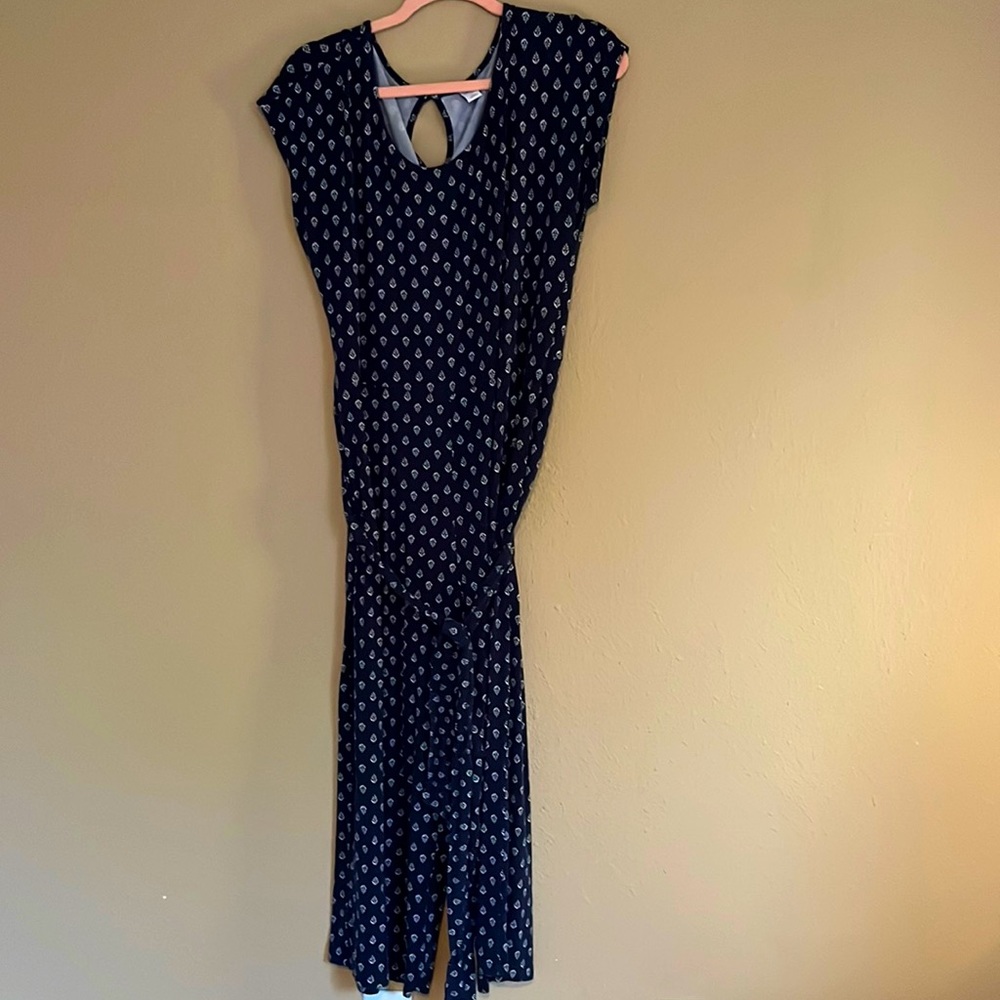 super soft navy blue jumpsuit